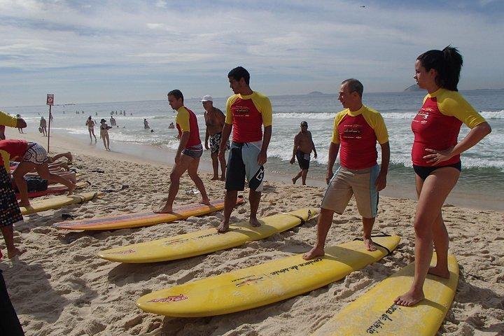 Surf Lessons in Rio de Janeiro