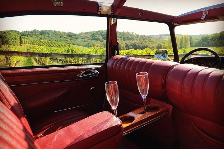 3H private city tour of Bordeaux and vineyard in a Citroën DS