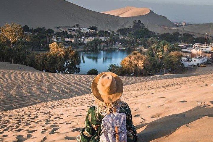 Full Day Nazca Lines, Huacachina Oasis with Buggy and Sandboard