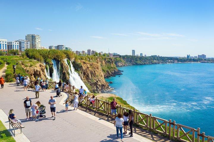Antalya: City Tour with Boat Trip, Old Town & Waterfalls