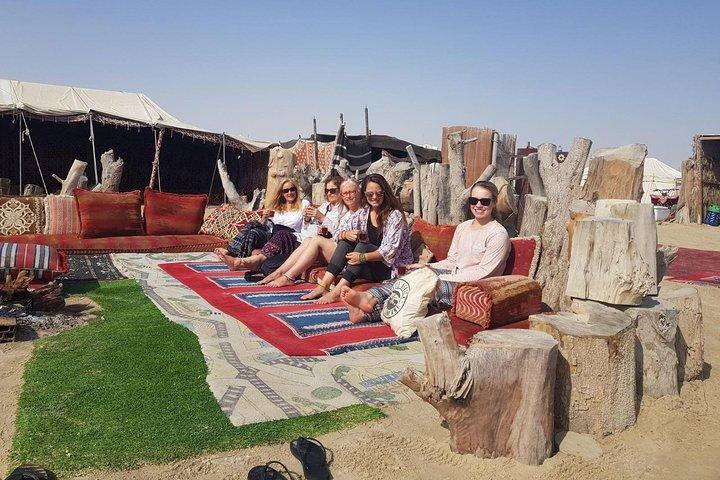 Full Day Desert Safari with Buffet Dinner,Sand Boarding & Camel Ride