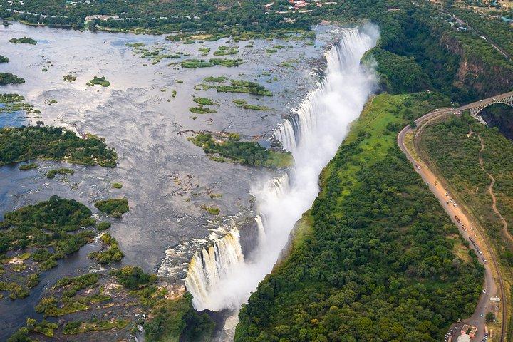 Helicopter Scenic Flight over Victoria Falls 12-13 minutes Flight