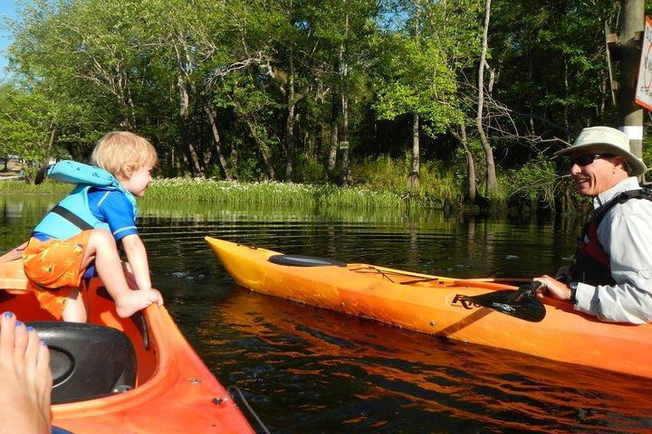 Amelia Island Area Kayak Rental on Lofton Creek with Adventures Up The Creek