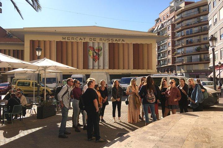 Paella cooking class - Local Market tour, Tapas & Wine
