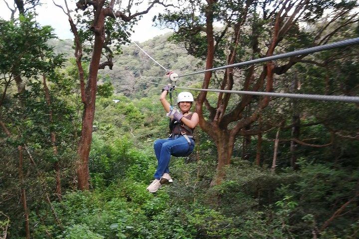 Zip line, Hot Springs, horses and More Aventure.