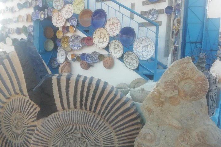 Essaouira excursion from Marrakech medina city walls & beachs