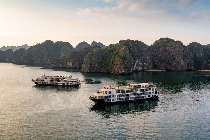 Mon Chéri Cruise 5 star: Unique 2 Days Tuan Chau - Halong bay - Lan Ha Bay