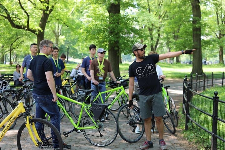 Central Park Bike Tour in Spanish or English