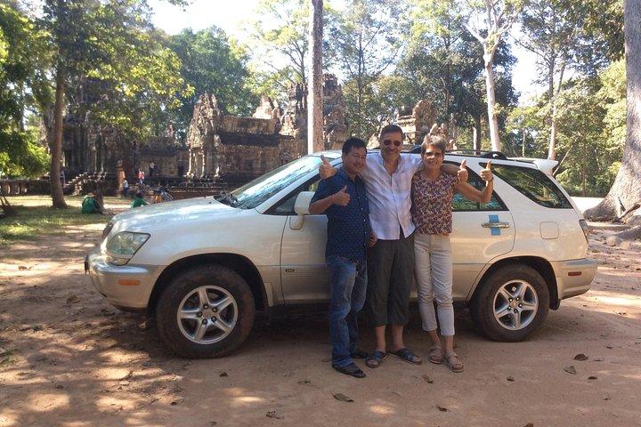 Private taxi transfer Siem Reap to Phnom Penh
