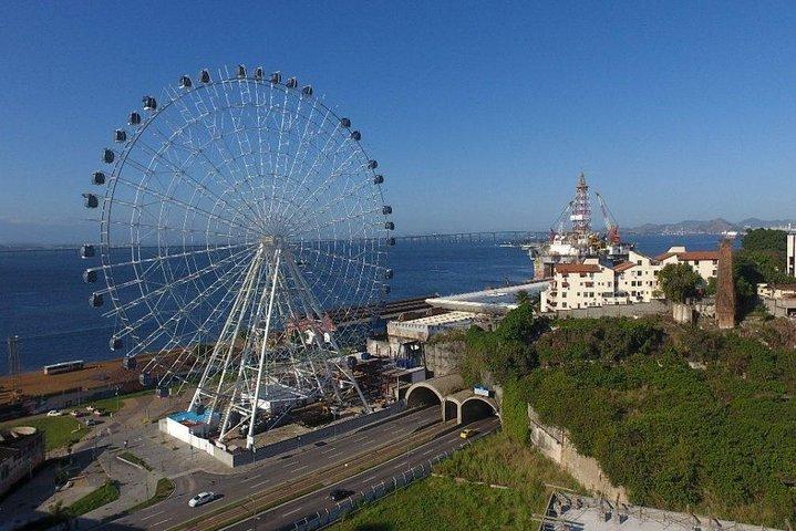 Ferris Wheel Panoramic View & Olympic Boulevard with Transfer