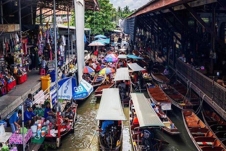 Bangkok: Join Tour Train Market - Damnern Saduak Floating Market
