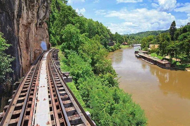 BANGKOK-Kanchanaburi: River Kwai-Death Railway-Train Trip-Lunch