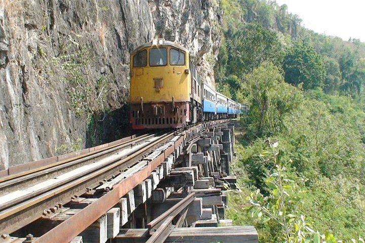BANGKOK-Kanchanaburi: River Kwai-Death Railway-Train Trip-Lunch