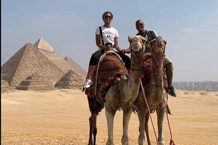 Full Day Private Tour Giza Pyramids Sphinx and Egyptian museum
