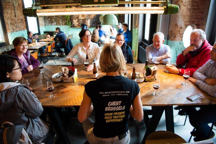 Bruges Beer Tour with chocolate pairing by a young local