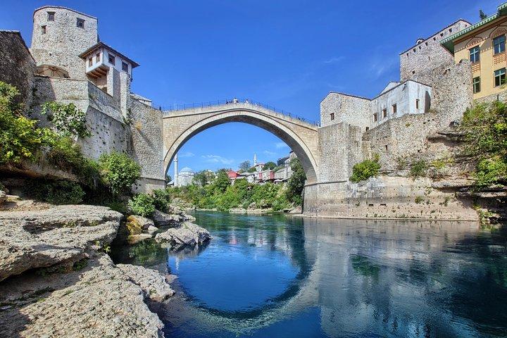 Private Dubrovnik to Split transfer with Mostar tour