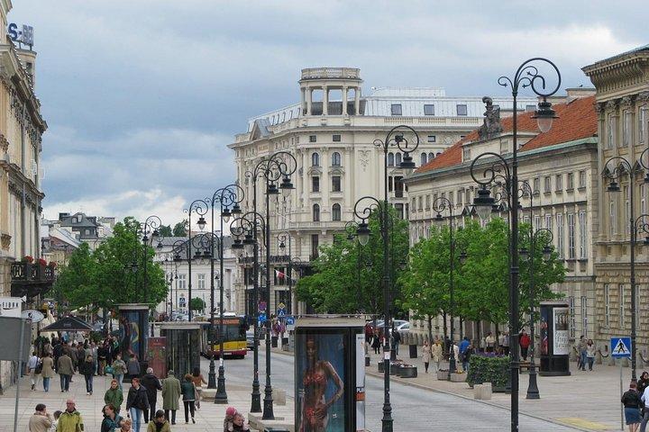 Faces of Warsaw's 3-hour orientation city tour with hotel pick-up