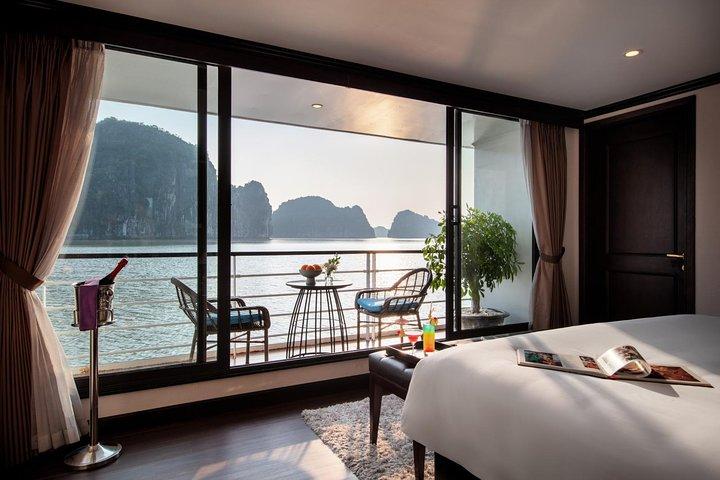 FULL package - 3D2N on 5* Luxury Cruise explore Lan Ha Bay and Halong Bay