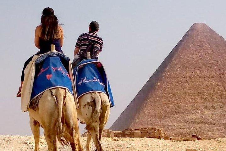 Spectacular Day tour to The Pyramids, Sphinx, Coptic Cairo and Bazaar