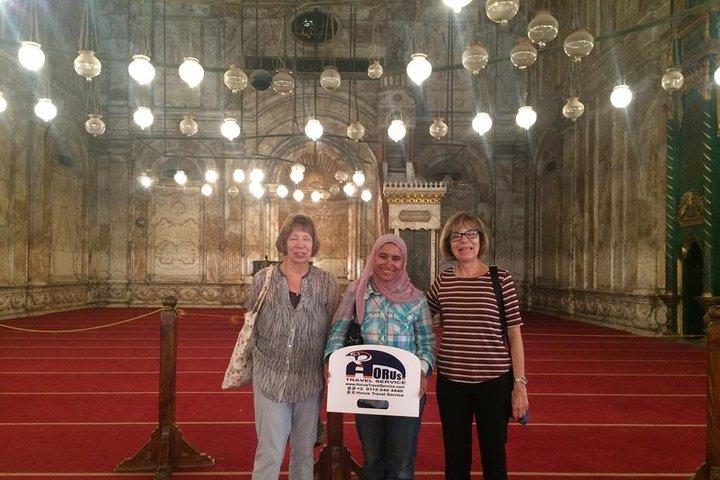 Spectacular Day tour to The Pyramids, Sphinx, Coptic Cairo and Bazaar