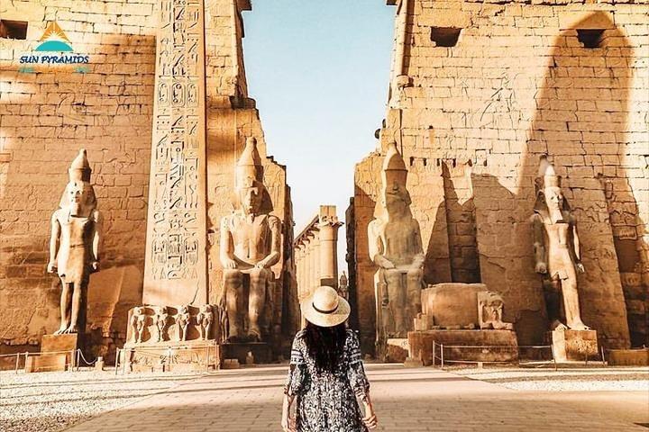 Tour of the East Bank in Luxor in Egypt