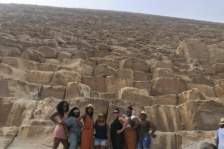 Giza Pyramids and Grand Egyptian Museum and Old Cairo