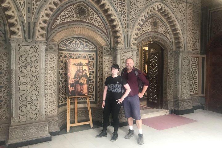 Giza Pyramids and Grand Egyptian Museum and Old Cairo