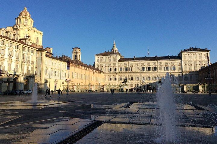 Walking around Turin with a local guide