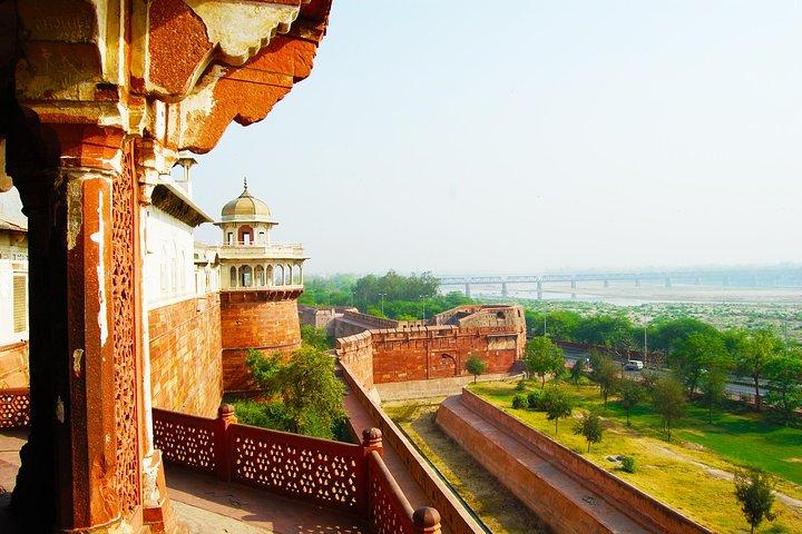 Taj Mahal sunrise and Agra Overnight Tour from Bangalore