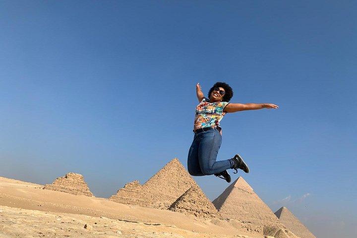 Private Inclusive Tour at Giza Pyramids, Flucca Ride & BBQ Lunch.