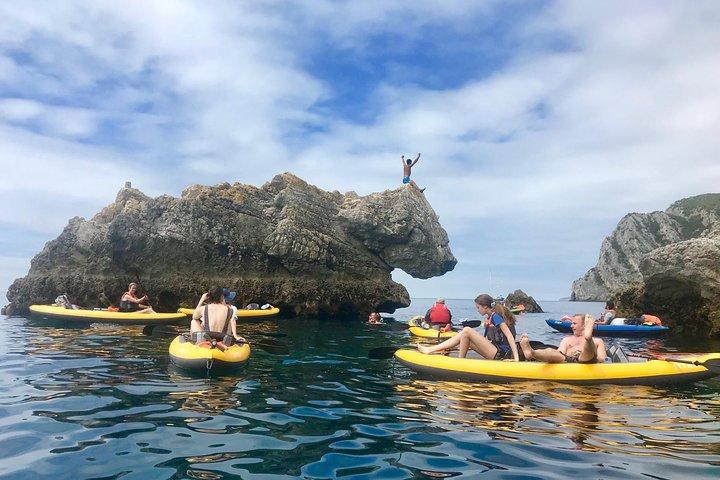 The Lisbon Kayak Day Tour (transport & picnic at beach)