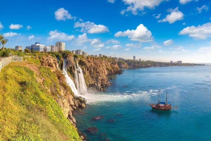 Antalya City Tour w/Boat Trip, Old Town & Waterfall From Belek