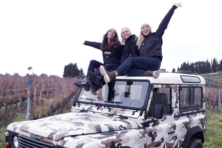 Private Wine Safari! Off-Road, Lunch in Winery in Tuscany!