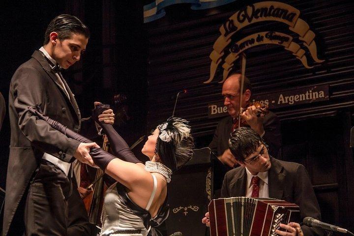 Entrance Ticket to La Ventana Tango Show with Optional Dinner