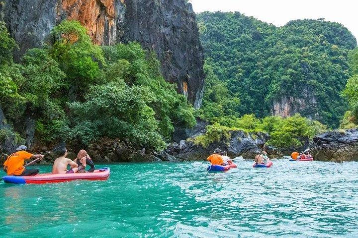 Twilight Sea Canoe by Phang Nga Bay