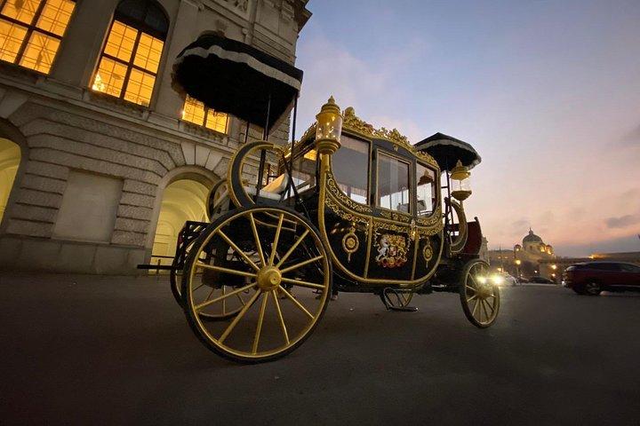 Vienna: 60 min. Imperial E-Carriage Sightseeing Tour with Drinks