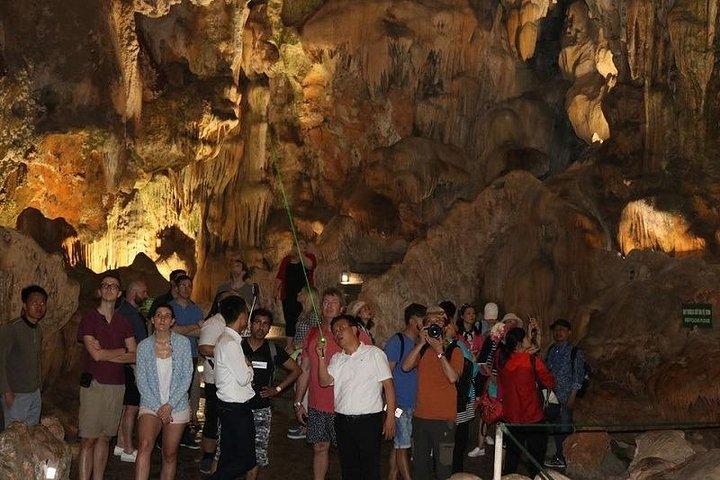 Halong Islands, Cave, Kayak, Bamboo Day Tour w Dragonfly Cruise