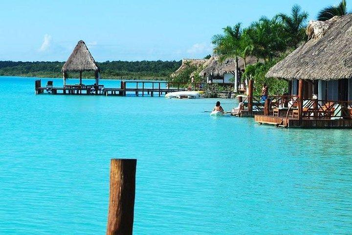 Nature Adventure Amazing Bacalar Lagoon From Cancun & Riviera