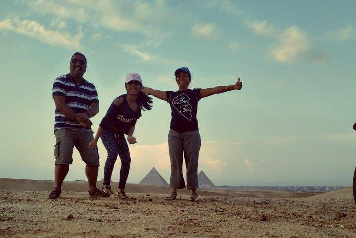 Layover Tour at Giza Pyramids,Sphinx, Sakkara ,Memphis & Sound and Light Show