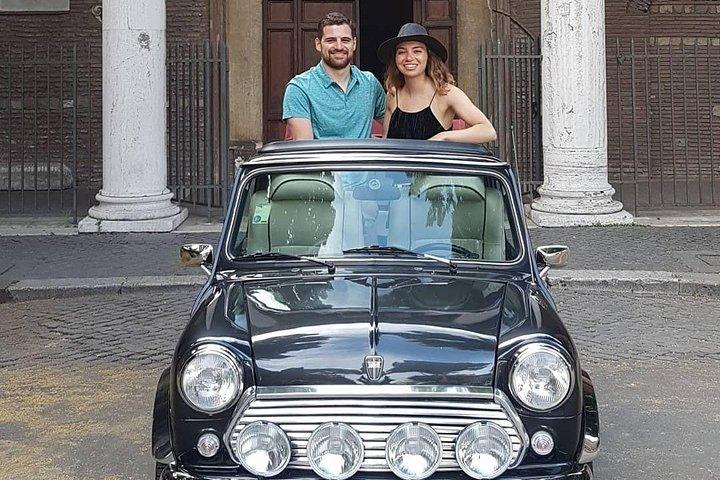 Best neighborhoods of Rome by Mini Cooper Classic Cabriolet