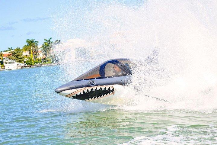Shark Ride in Cancun - Seabreacher