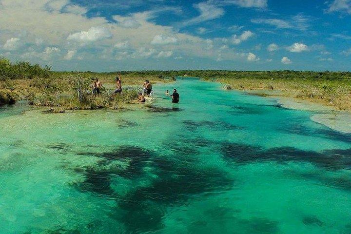 Nature Adventure Amazing Bacalar Lagoon From Cancun & Riviera