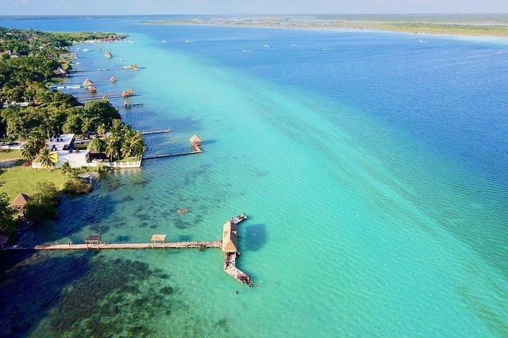 Nature Adventure Amazing Bacalar Lagoon From Cancun & Riviera
