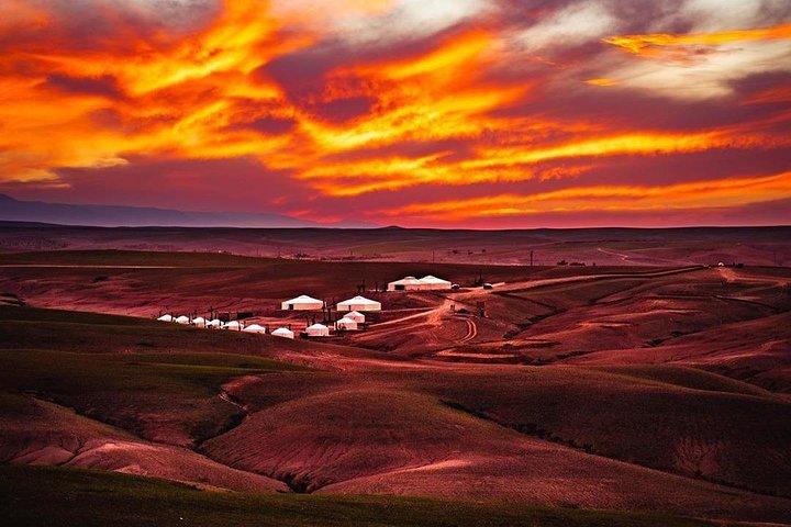 Agafay Desert Day Tour From Marrakech & Berber villages With Camel Ride