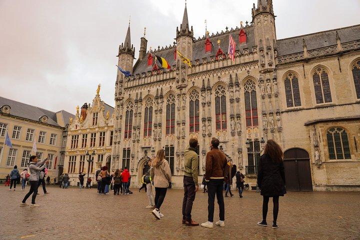 Bruges Guided or Audio Trip with Canal Cruise Option from Paris