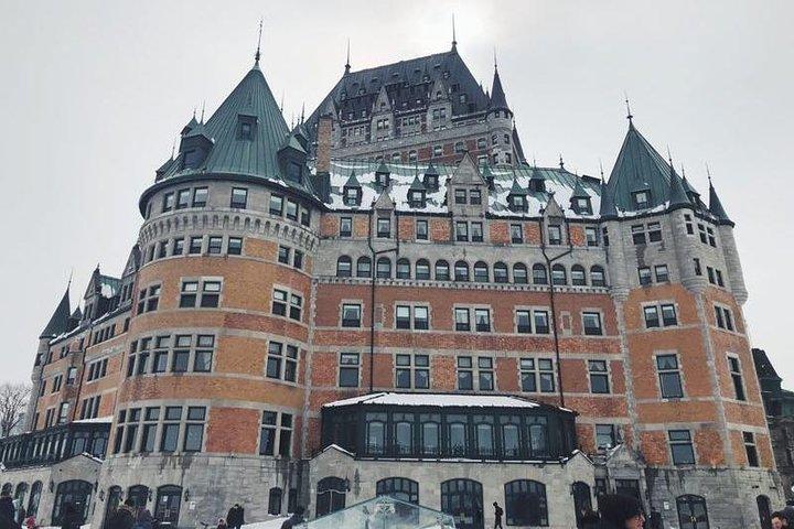 Quebec city & Montmorency Falls 1 Day Tour from Montreal