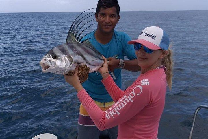 Sport fishing at El Coco in Guanacaste inshore half-day tour in the Pacific side