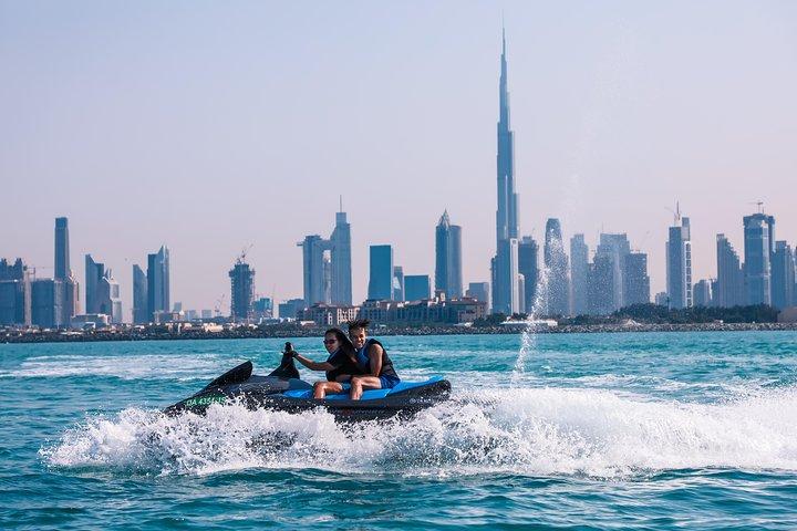 Dubai: Jet ski Adventure Rides Burj Al Arab, Burj Khalifa & Atlantis