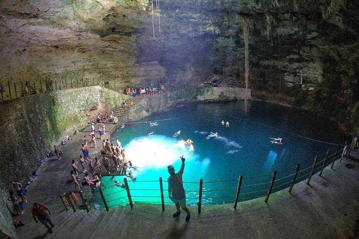 Magical nights of Kukulkan. Chichen Itza, Valladolid and a sacred cenote tour.