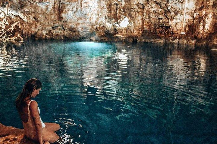 Amazing Chichen Itza Lights Show, includes Valladolid, buffet and cenote tour.